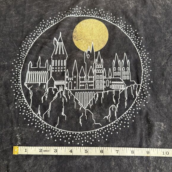 Harry Potter T Shirt tie-dye Hogwarts Full Moon Graphic t-shirt No size - Picture 11 of 13
